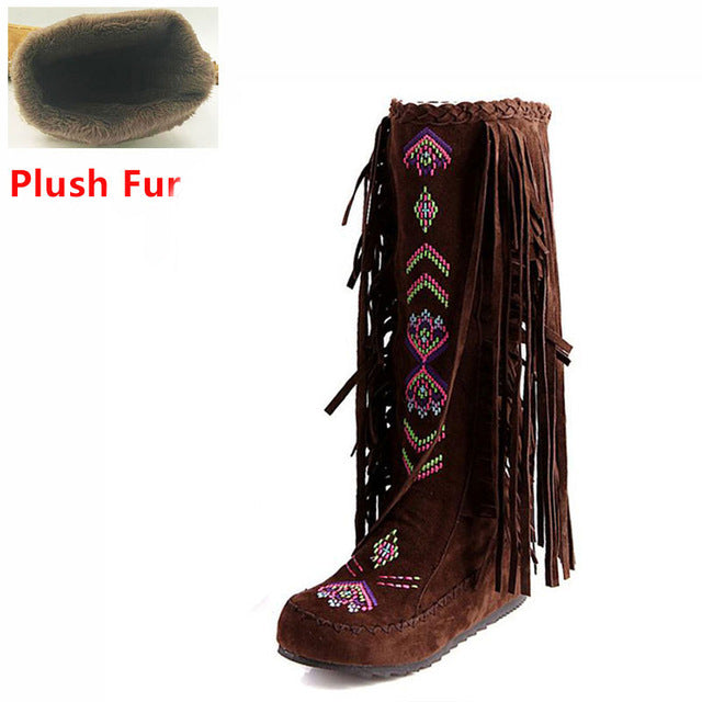 Country Tassel Boots